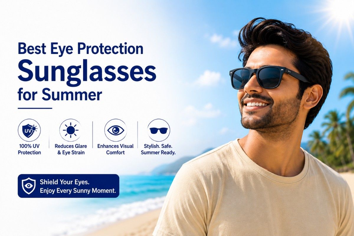 Which Sunglasses and Habits Help Shield Your Eyes From UV Rays in Hot Weather?