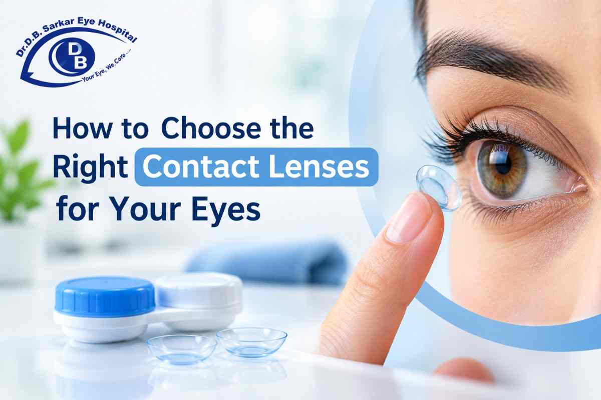 How to Choose the Right Contact Lenses for Your Eyes 